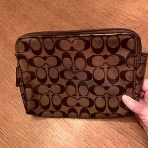 Authentic Coach Cosmetic Bag
